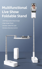 Load image into Gallery viewer, MobiStand - Content Creator Tool - Mobile Phone Stand And Holder For Video Recording With Light