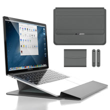 Load image into Gallery viewer, CaseTech - Ergonomix 3-in-1 Laptop Sleeve (With Laptop Stand And Mouse Pad)