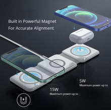 Load image into Gallery viewer, PowerLink - Foldable 3-in-1 Wireless Charger