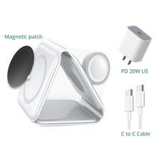 Load image into Gallery viewer, PowerLink - Foldable 3-in-1 Wireless Charger