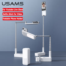 Load image into Gallery viewer, MobiStand - Content Creator Tool - Mobile Phone Stand And Holder For Video Recording With Light