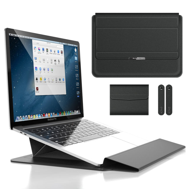 CaseTech - Ergonomix 3-in-1 Laptop Sleeve (With Laptop Stand And Mouse Pad)