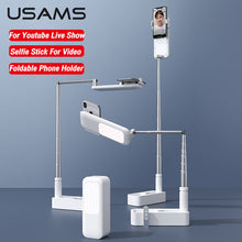 Load image into Gallery viewer, MobiStand - Content Creator Tool - Mobile Phone Stand And Holder For Video Recording With Light
